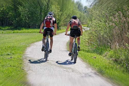 Cykla till träningen